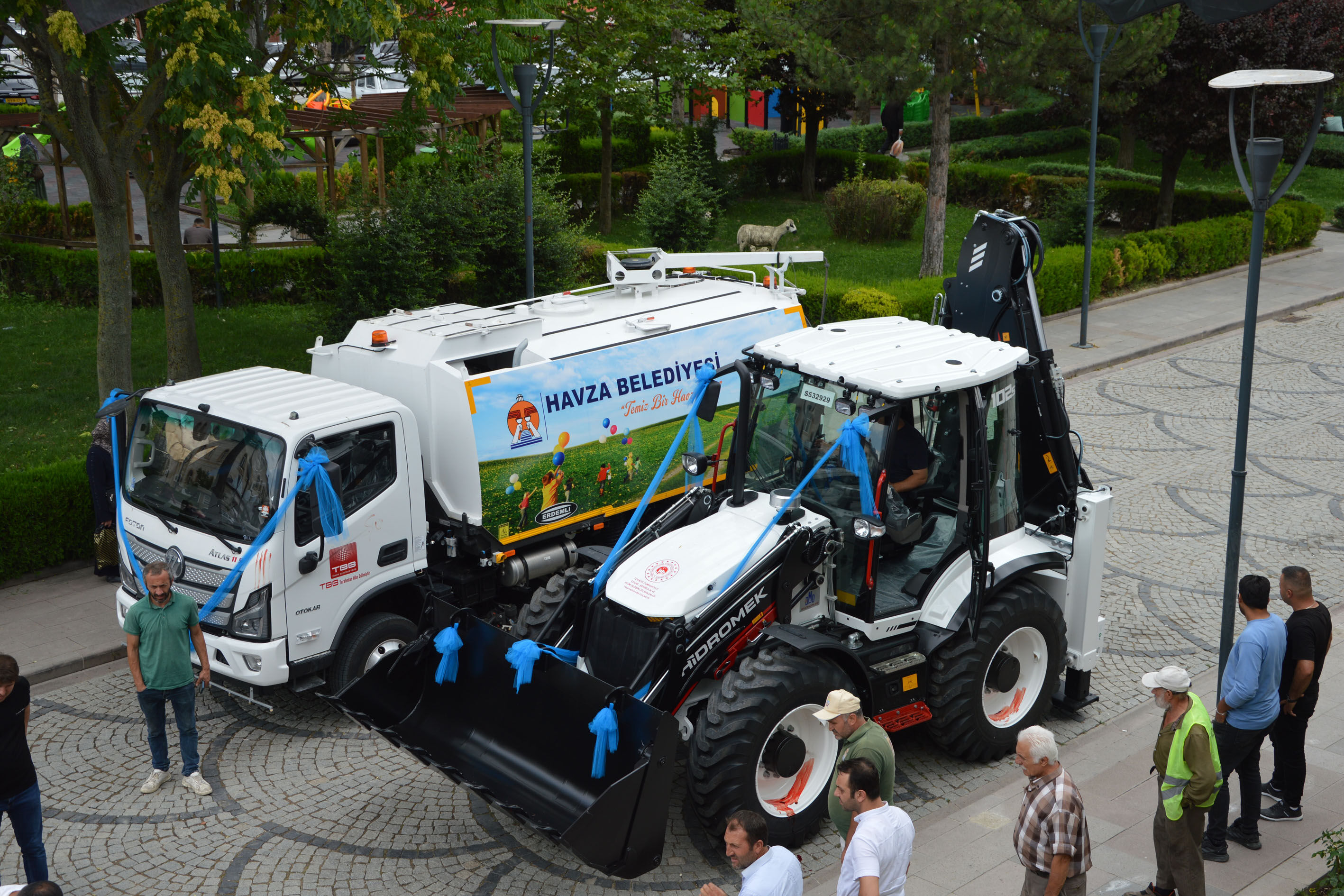 Samsun Haber. Hedef 10 yeni araç! Havza'da filo büyüyor
