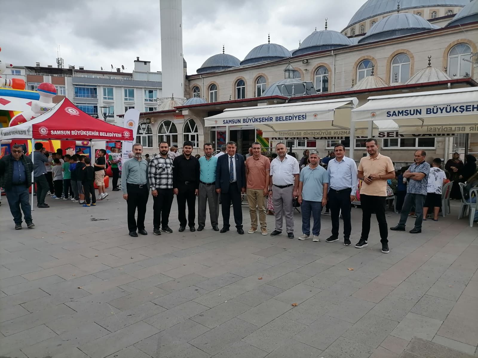 Samsun Haber: Havza'da cami avlusu çocukların neşesiyle şenlendi