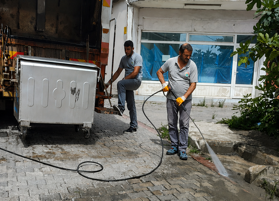 Samsun Haber. İlkadım Belediyesi'nden yaz aylarına özel hijyen uygulaması