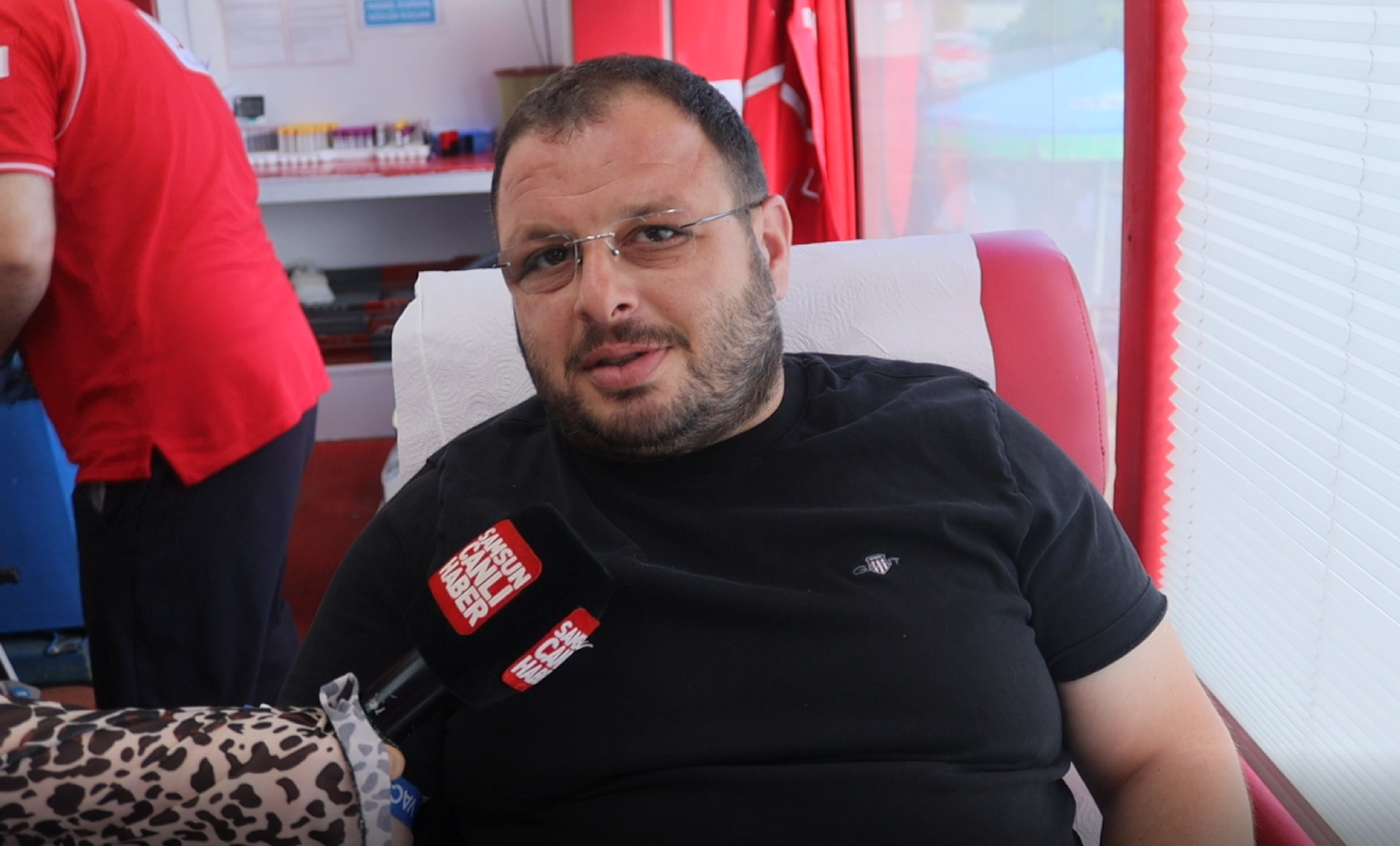 samsun haber: Samsun'da şoför esnafından örnek dayanışma! Kan bağışı seferberliği
