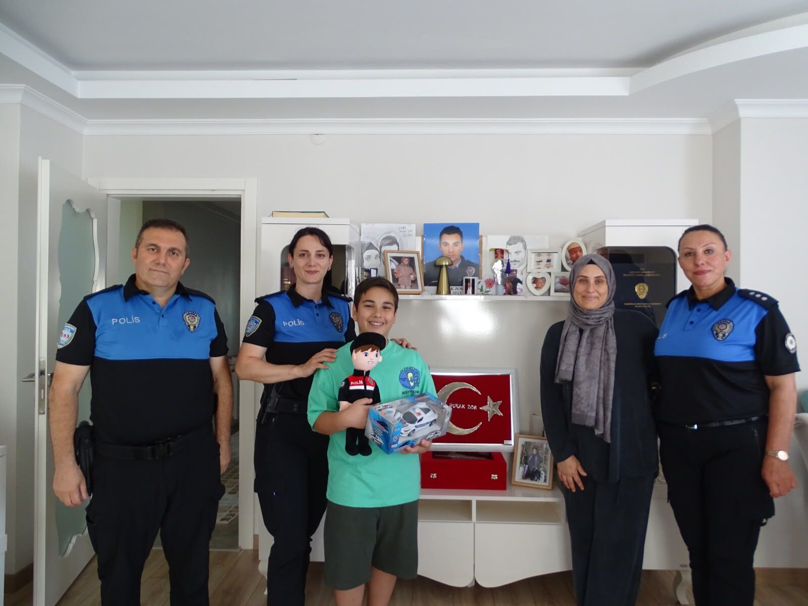 Samsun Asayiş'ten şehit aileleri ve gazilere anlamlı ziyaret