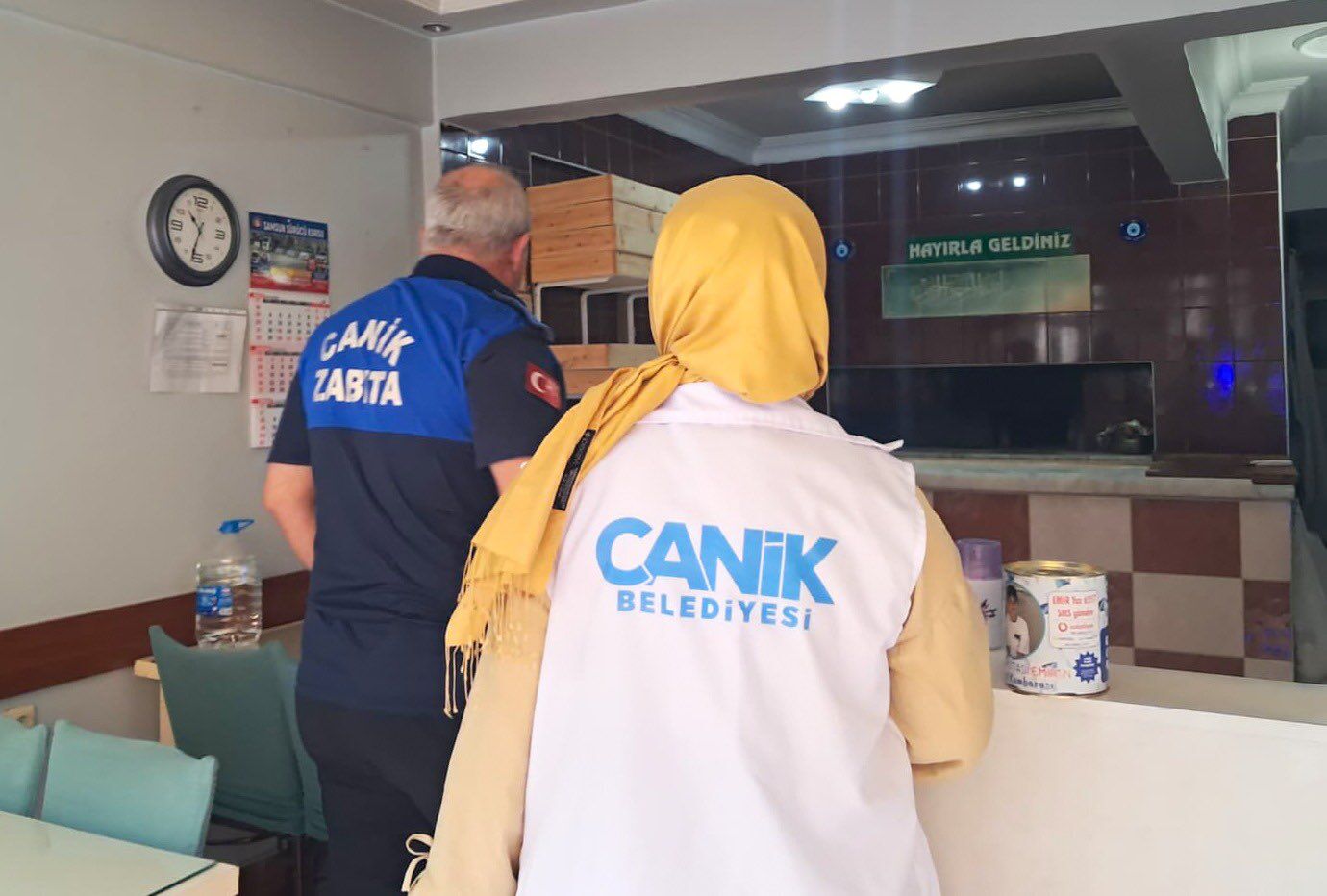 Samsun Haber.Samsun Canik'te marketlere sıkı denetim