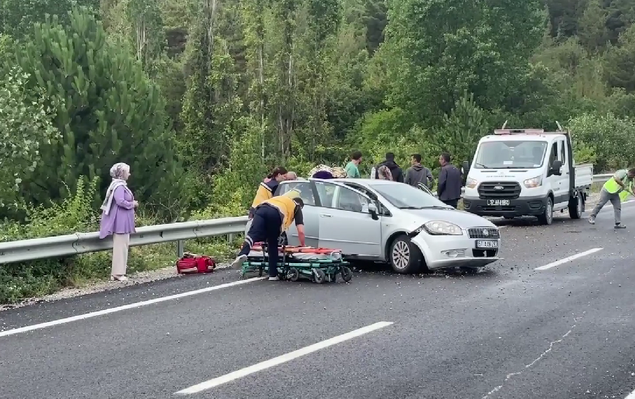 Samsun Istikametinde Feci Kaza2