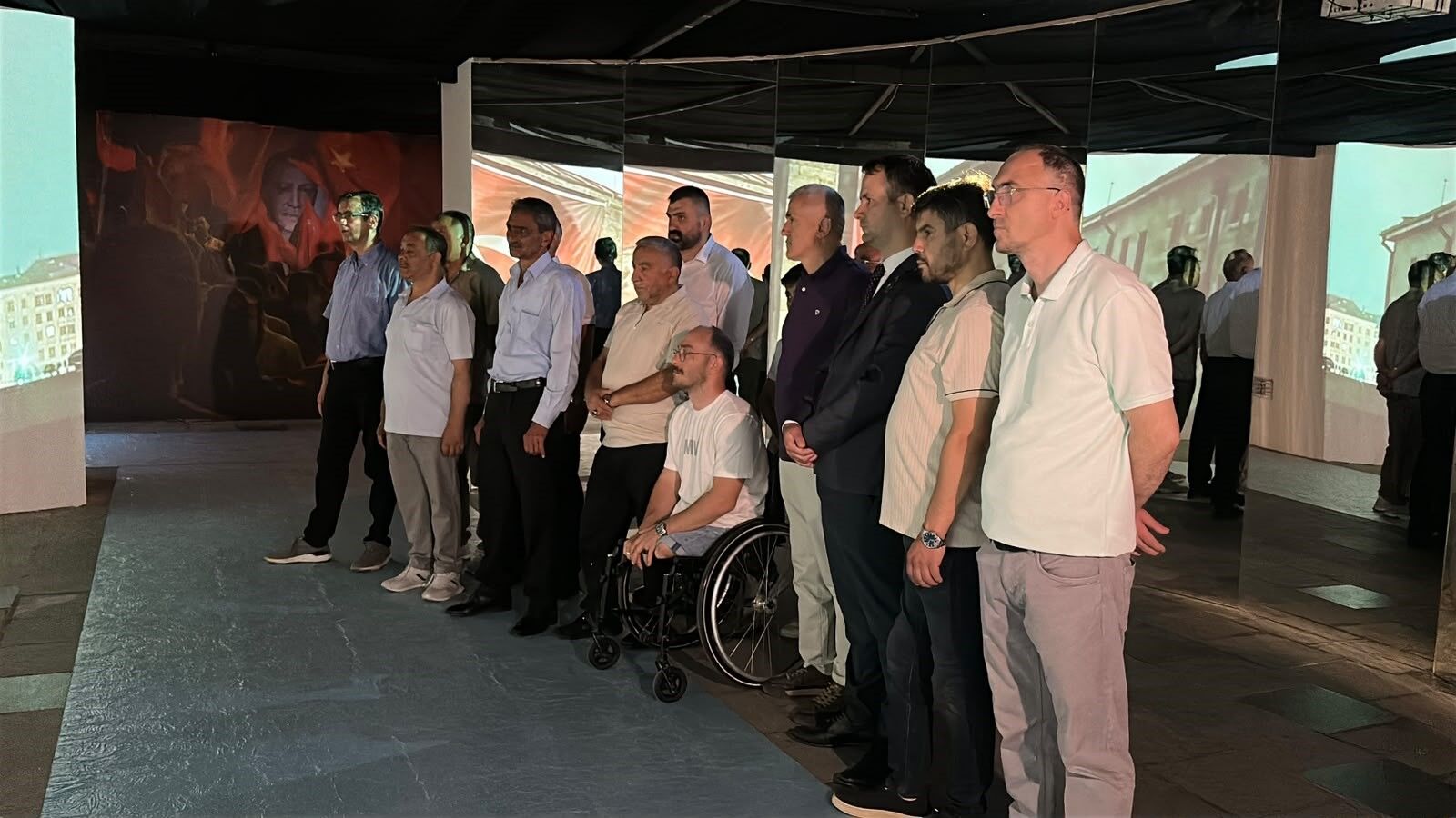 Samsun Haber. Samsun'da ilgi gören 15 Temmuz çadırı