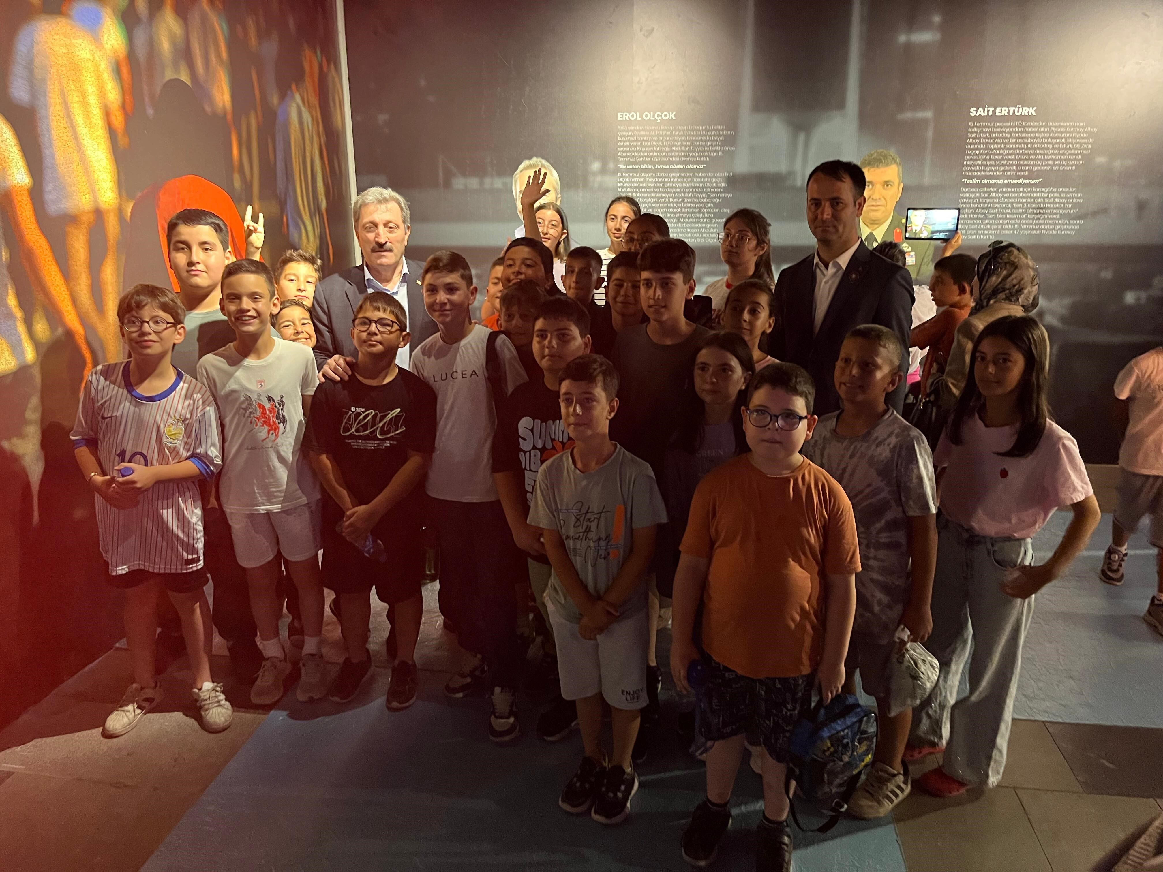 Samsun Haber. Samsun'da ilgi gören 15 Temmuz çadırı