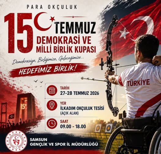 Samsun'da okçuluk rüzgarı esecek