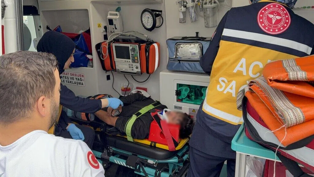 Samsunda Yurekleri Agza Getiren Kaza-1