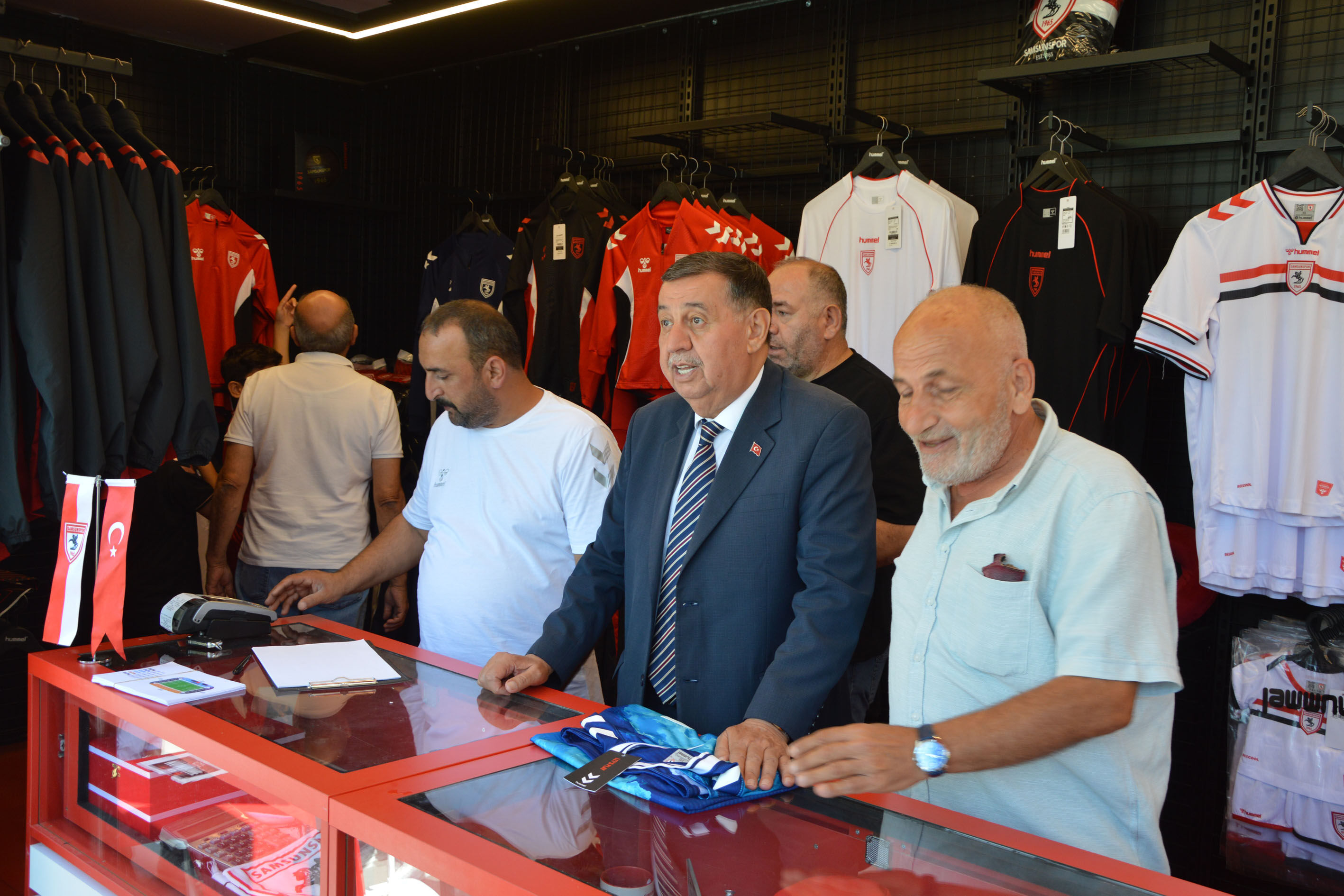 Samsunspor Haber: Samsunspor tırı Havza'da taraftarlarla buluştu