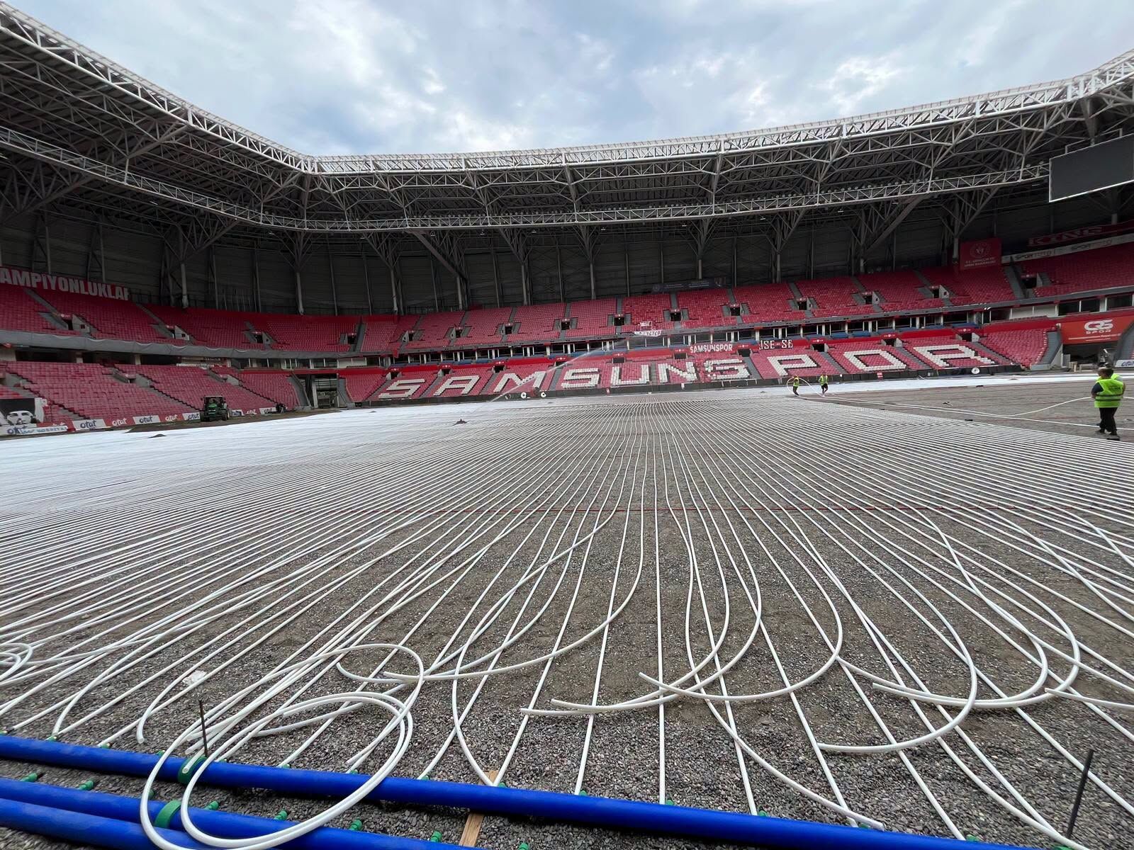 Samsunspor Haber: Samsunspor'un stadında zamanla yarış! İlk maça yetişecek mi?
