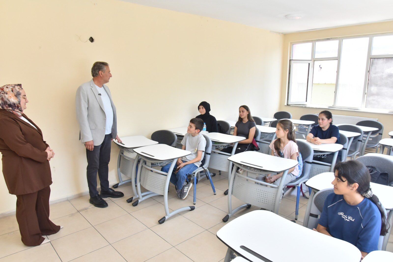 Samsun Haber. Tekkeköy'de öğrencileri mutlu edecek müjde