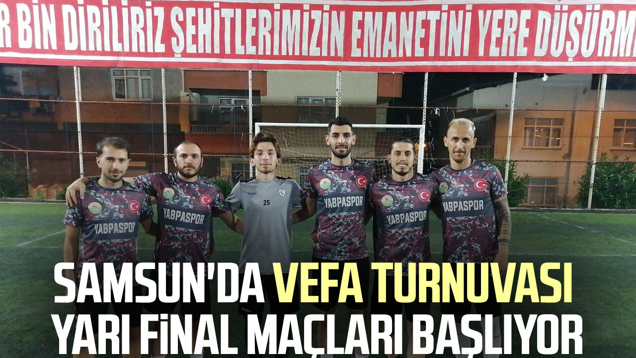 Samsun Haber. Vefa Turnuvası'nda şampiyonluk yarışı kızıştı