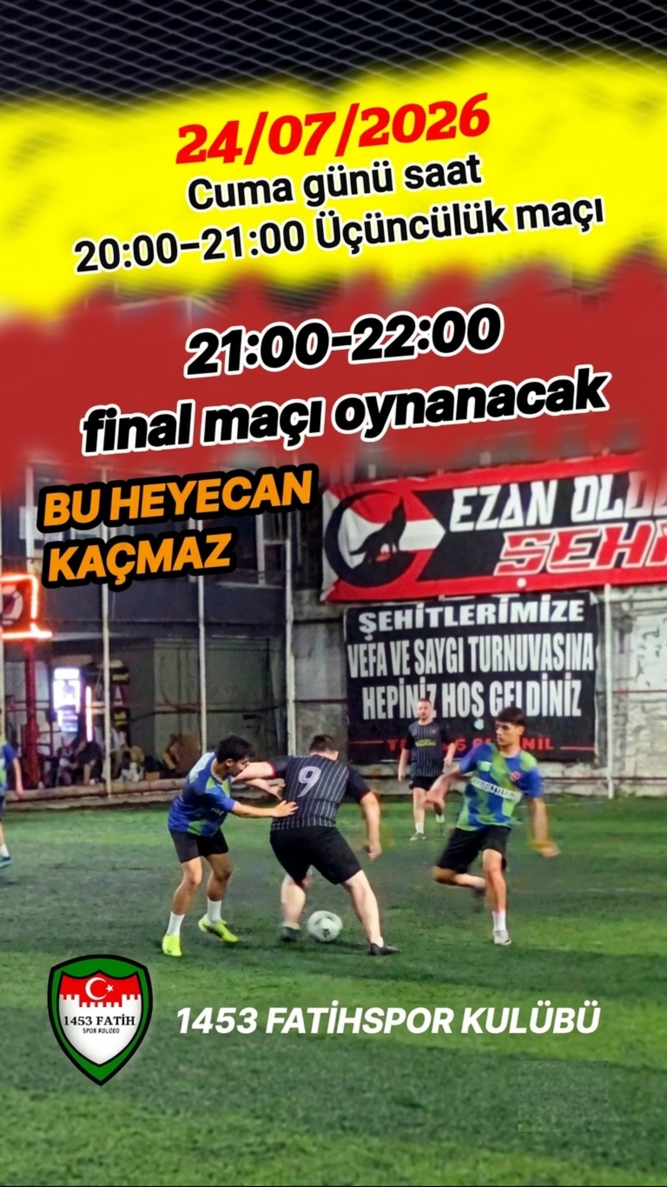 Samsun Haber. Vefa Turnuvası'nda şampiyonluk yarışı kızıştı