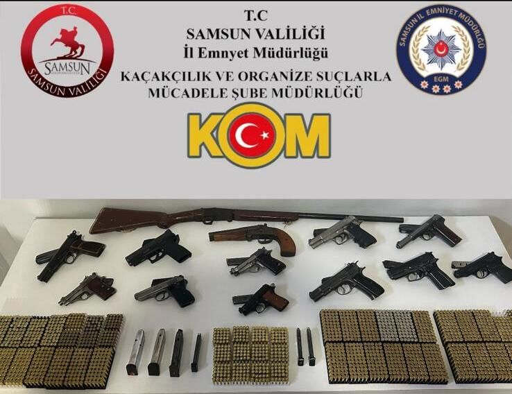 Samsun'da düğün magandalarına şafak operasyonu! 4 gözaltı