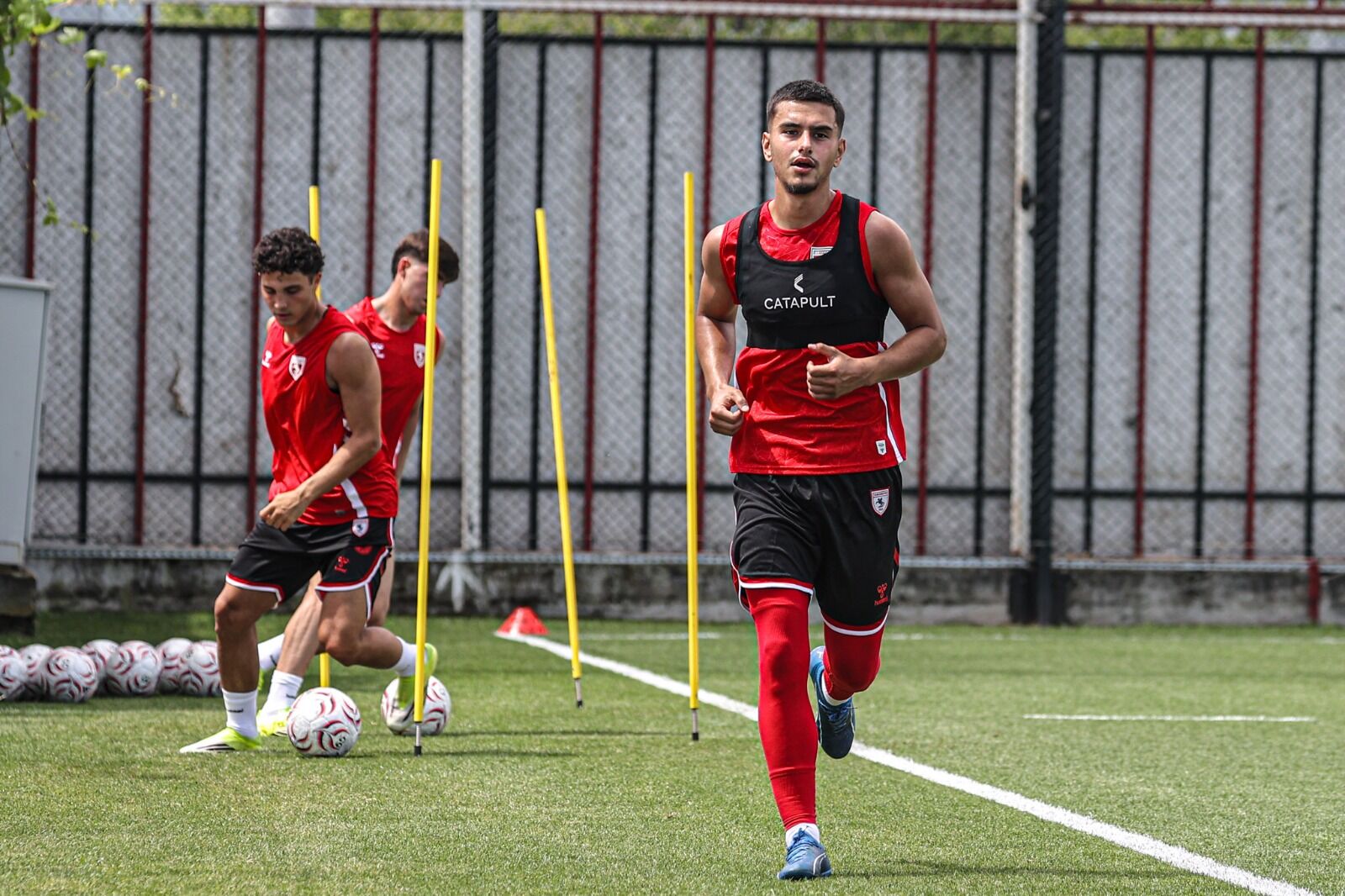 samsunspor haber: Yeni transferler ilk kez Samsunspor formasıyla sahada