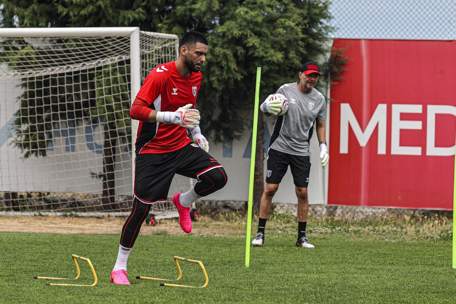 samsunspor haber: Yeni transferler ilk kez Samsunspor formasıyla sahada