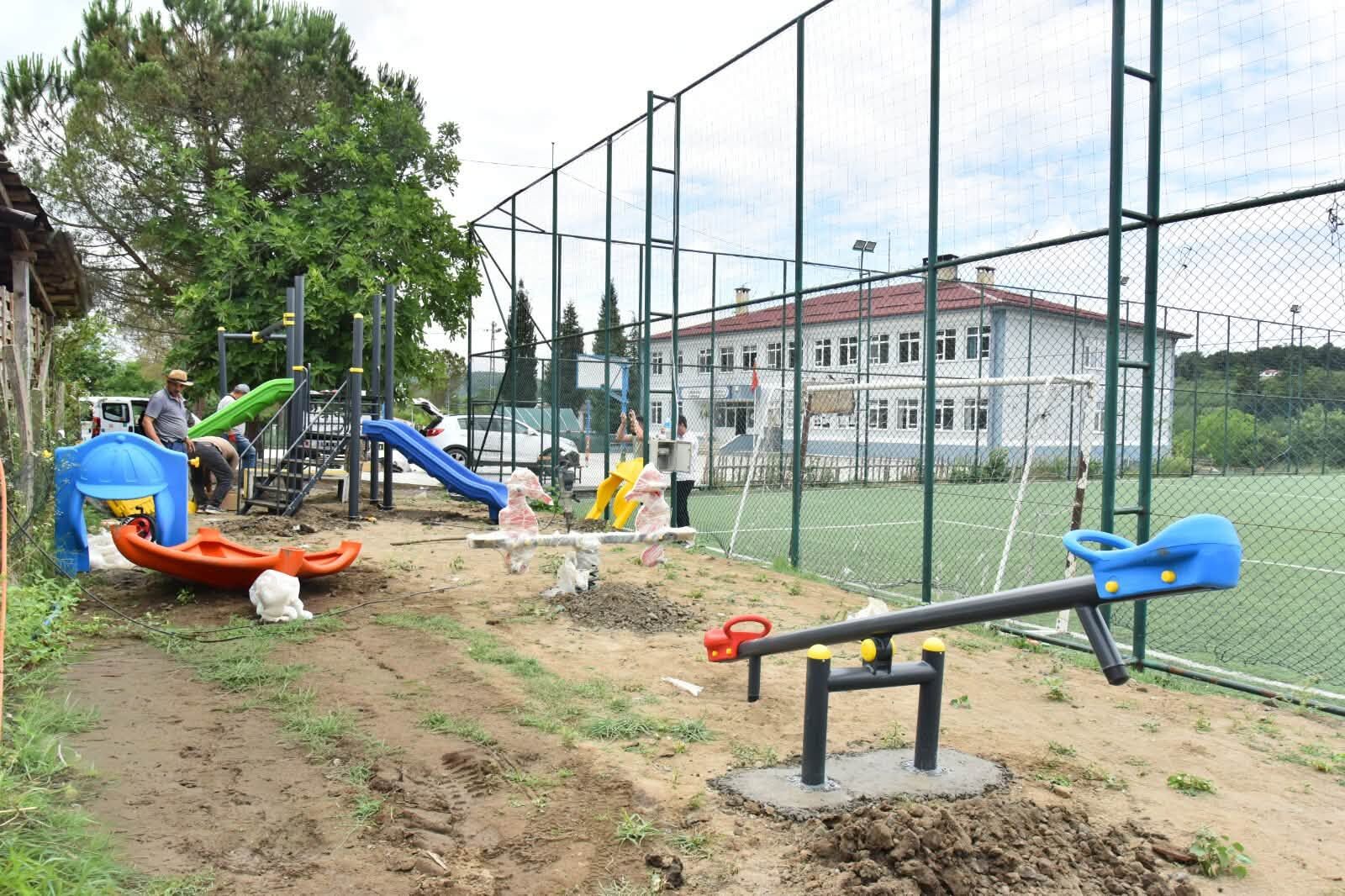samsun haber: Tekkeköy'de çocuklara yeni yaşam alanı