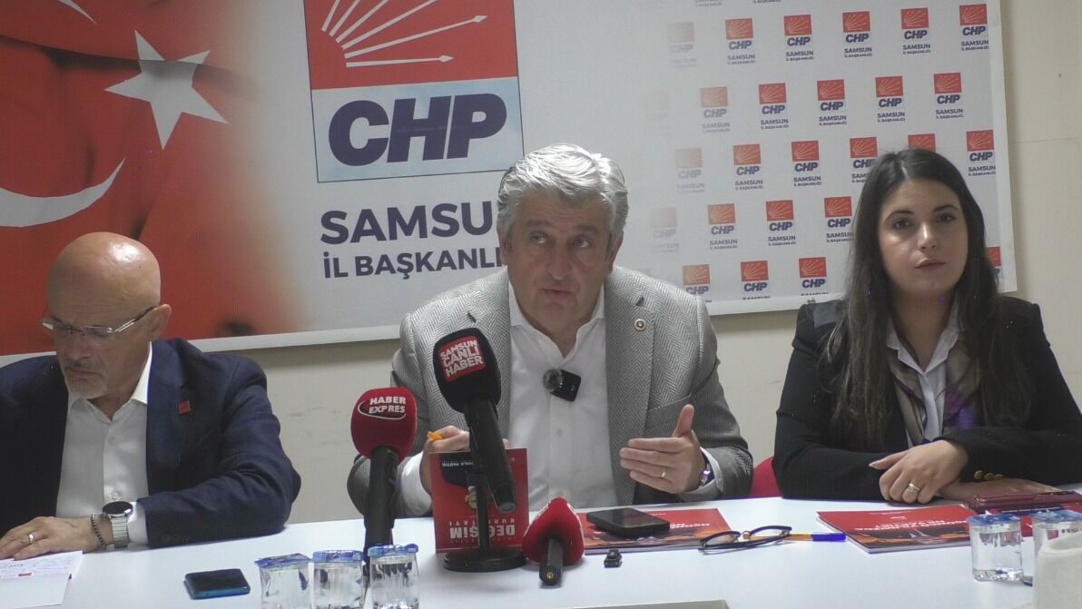 samsun haber: CHP'li Murat Çan'dan sert çıkış: "Geçen dönemlerde ne yaptınız?"