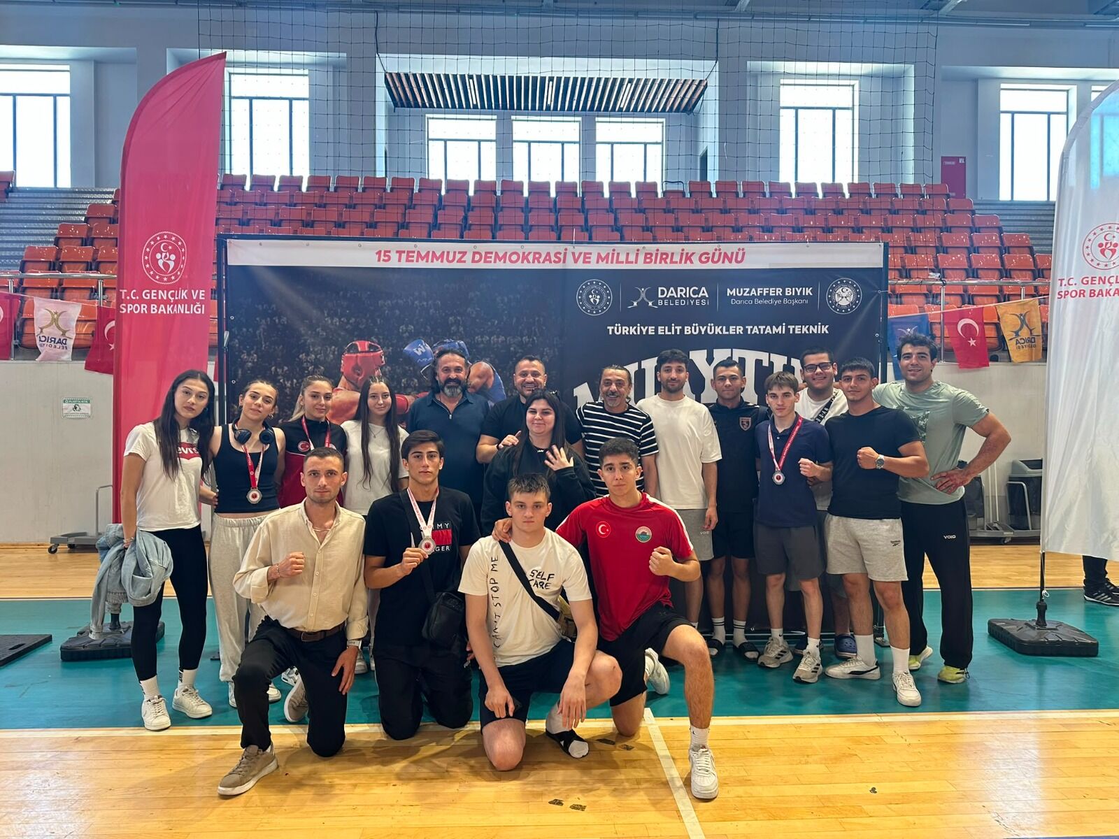 Samsunlu sporcular Muay Thai Türkiye Şampiyonası'na damga vurdu