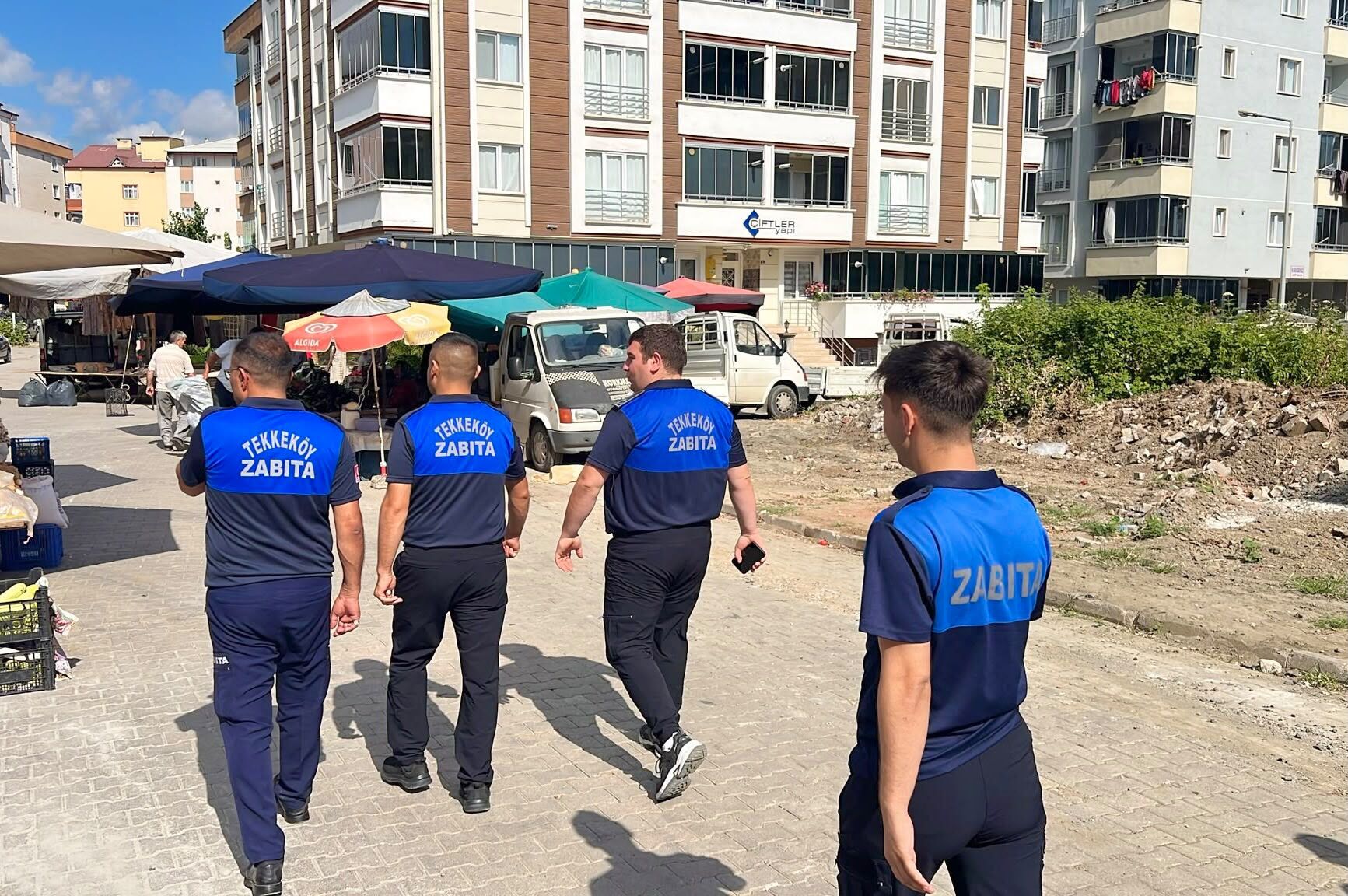 samsun haber: Tekkeköy pazar yerlerinde sıkı denetim