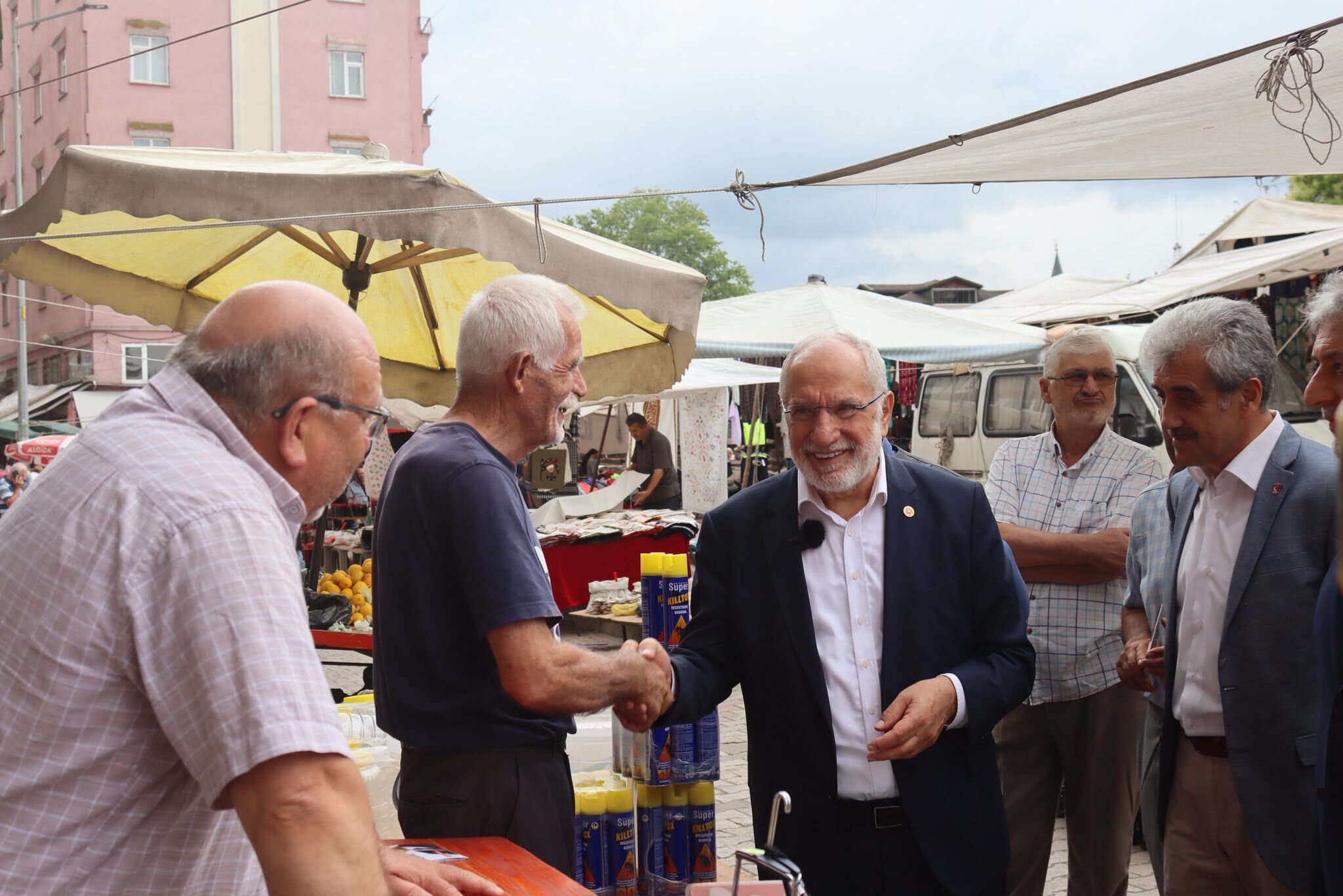 Samsun haber. Terme'de esaf anlattı, SP Samsun Milletvekili Karaman dinledi
