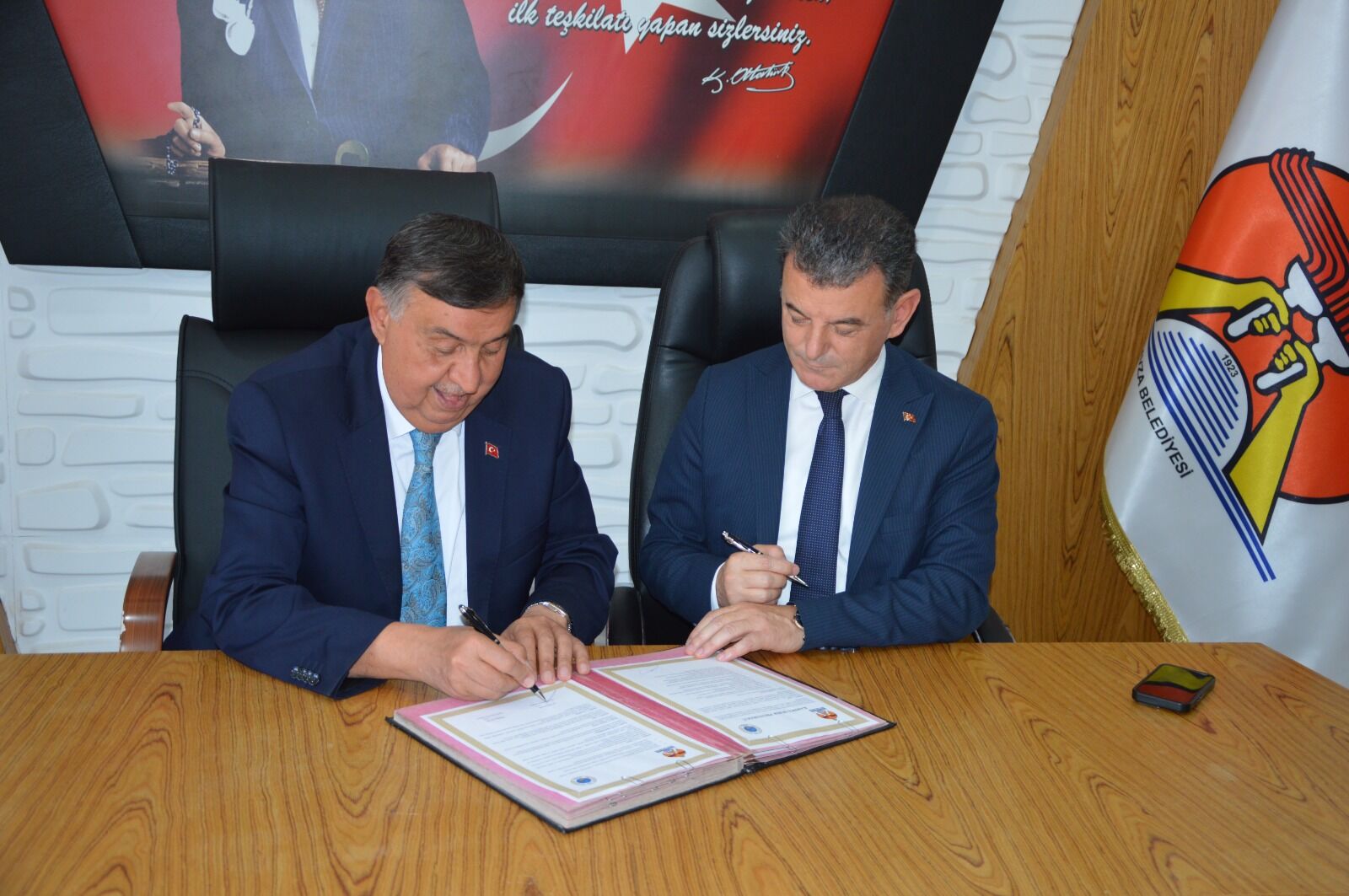 SAMSUN HABER Samsun'dan Tekirdağ'a uzanan kardeşlik! İmzalar atıldı