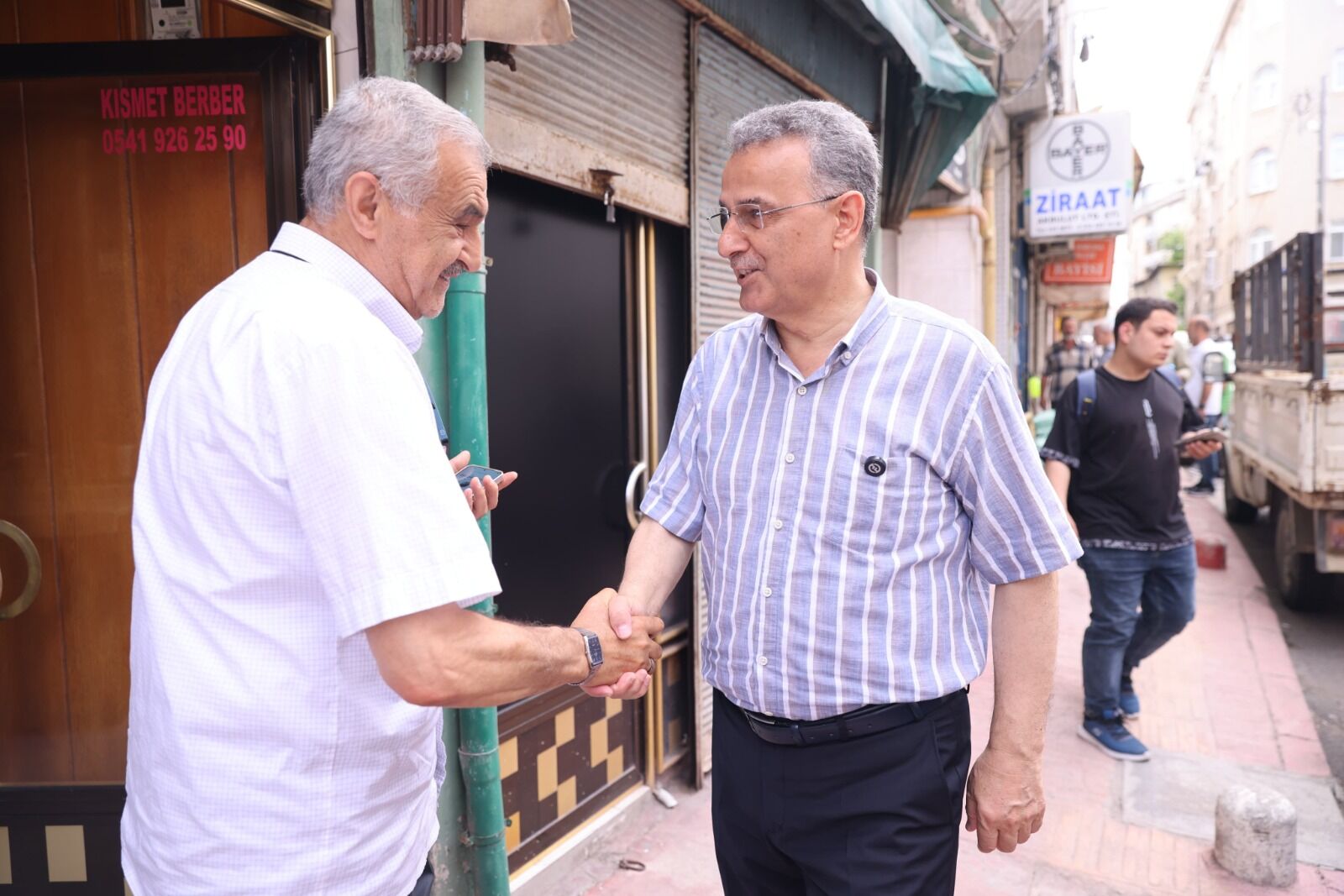samsun haber: Esnafın kapısını çaldı! Başkan Kurnaz talepleri yerinde dinledi
