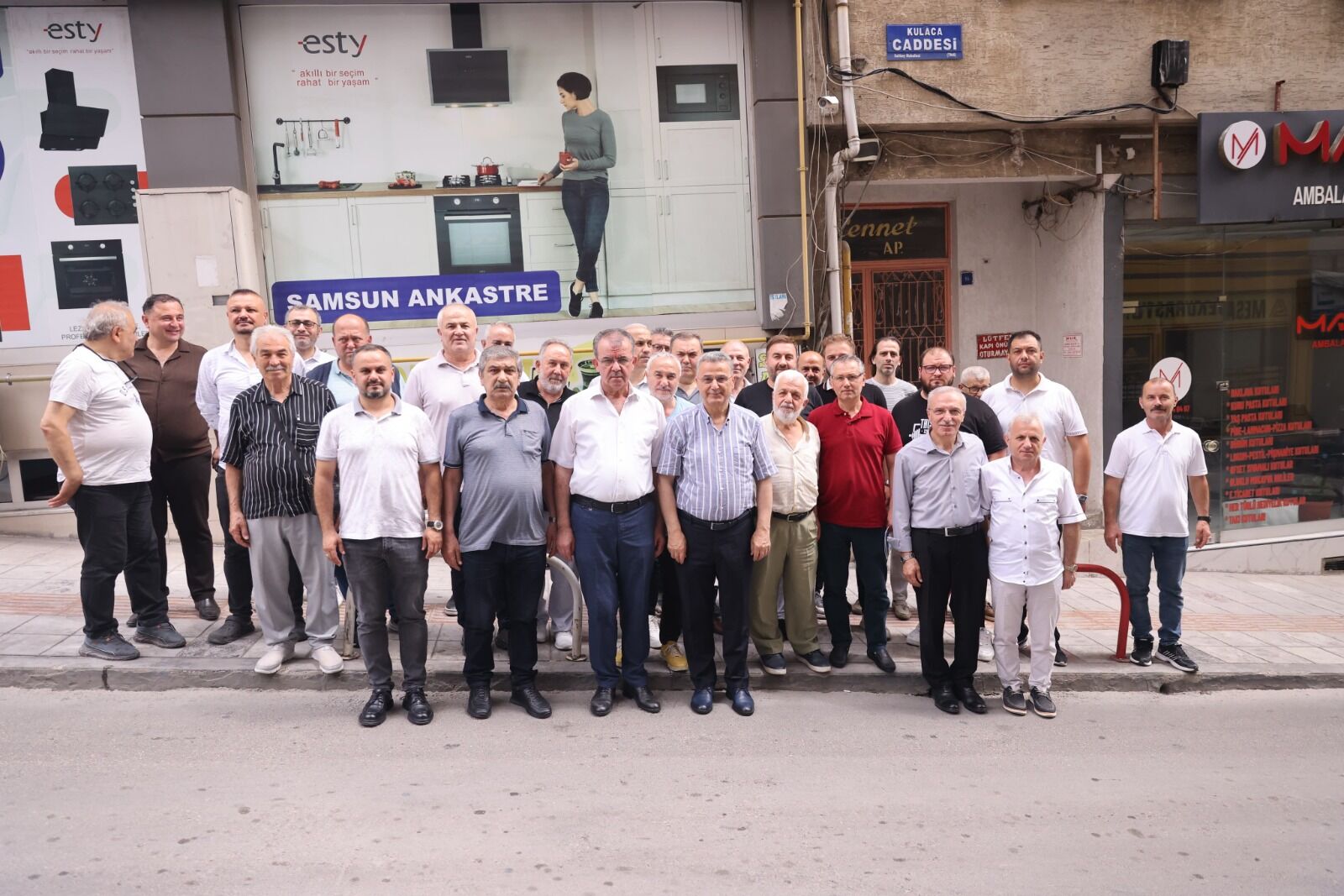 samsun haber: Esnafın kapısını çaldı! Başkan Kurnaz talepleri yerinde dinledi