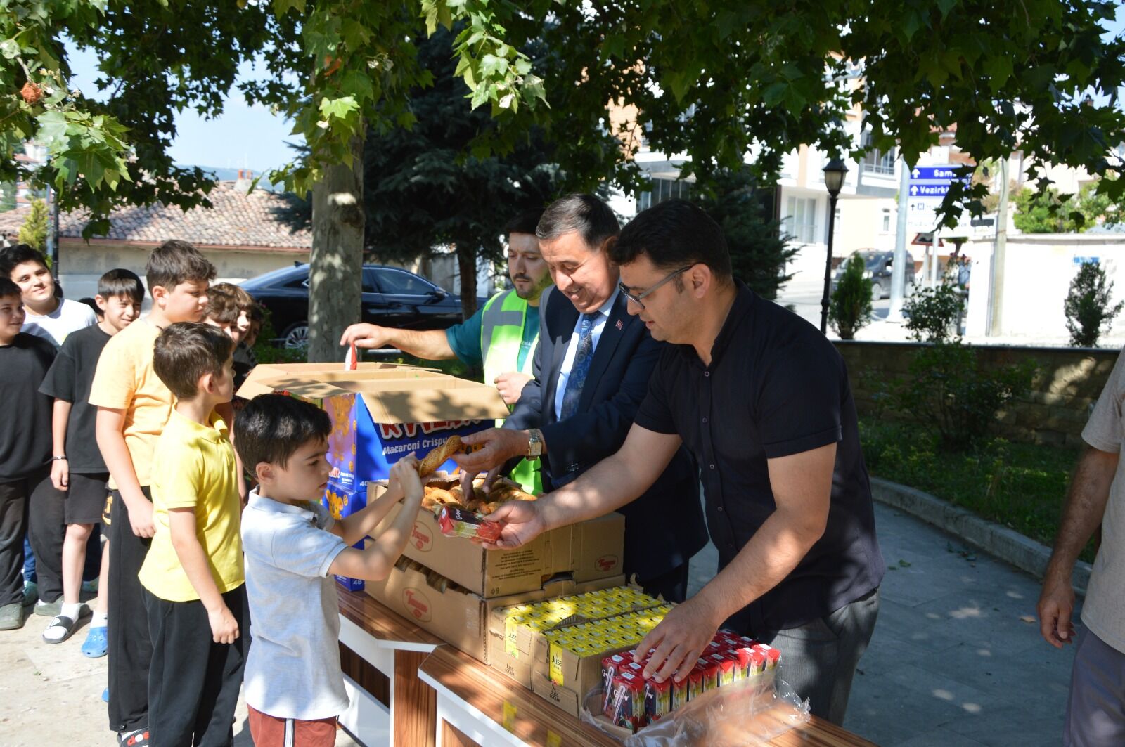 samsun haber. Başkan İkiz'den yaz Kur'an Kurslarındaki öğrencilere sürpriz