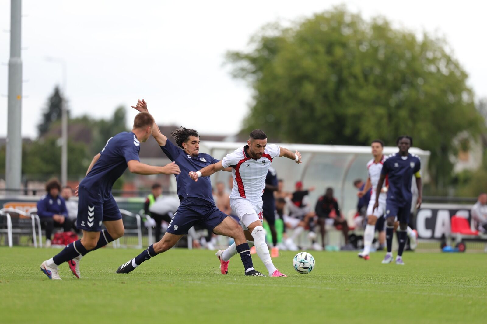 Samsunspor'dan Dunkerque karşısında tatsız prova! 2-1