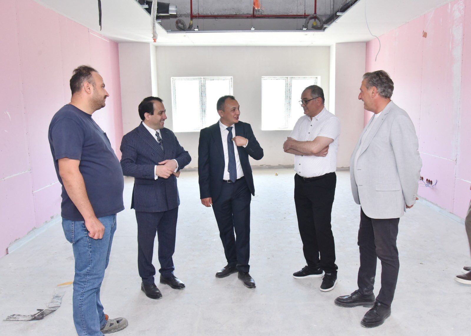 Tekkeköy Devlet Hastanesi'nde geri sayım! Çalışmalar yerinde incelendi