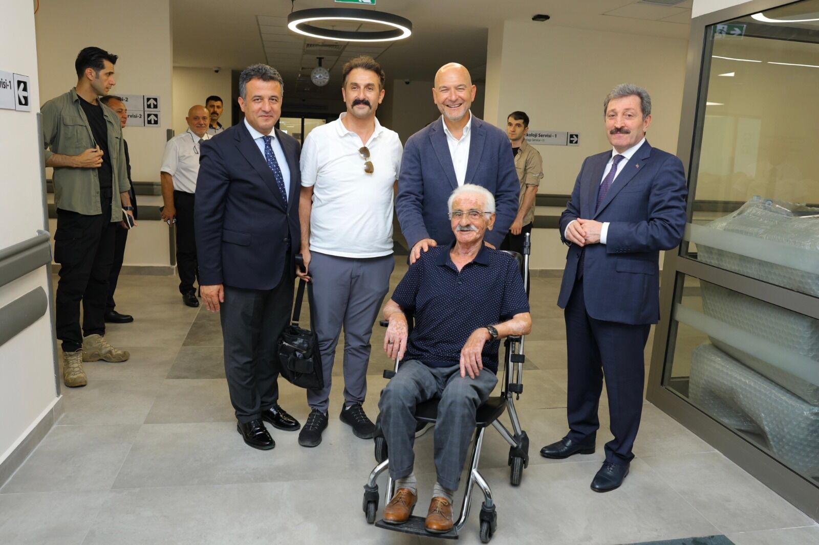 samsun haber Süleyman Soylu'dan Samsun Şehir Hastanesi'ne ziyaret 