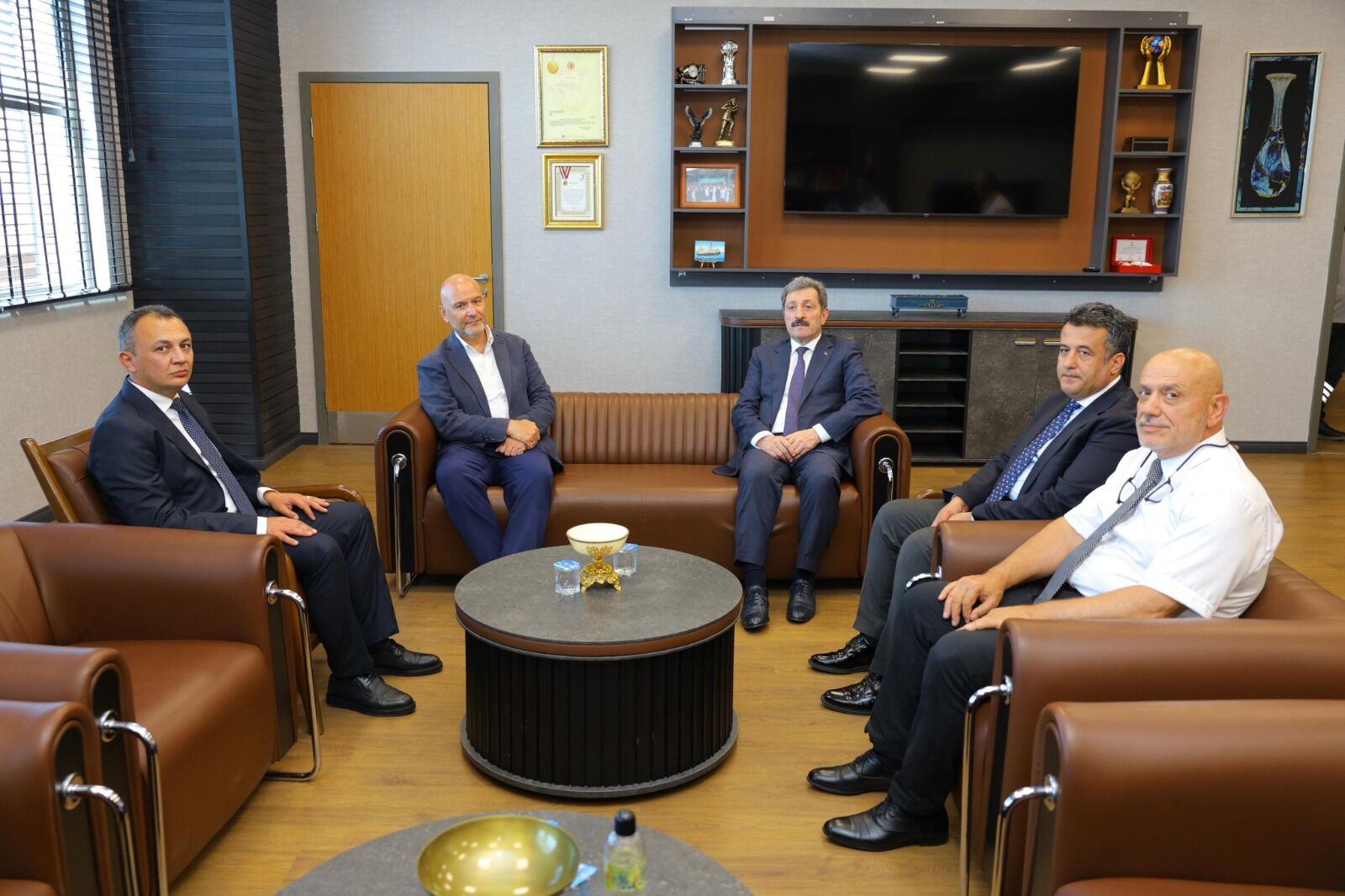 samsun haber Süleyman Soylu'dan Samsun Şehir Hastanesi'ne ziyaret 