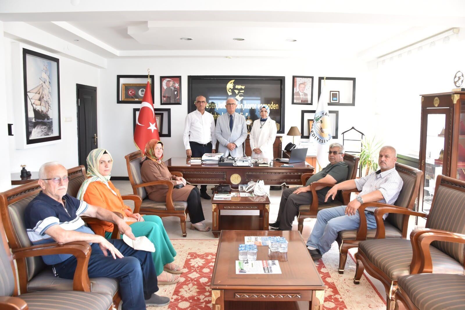 Samsun Haber.AK Partili Yusuf Ziya Yılmaz Yakakent'te hizmetleri masaya yatırdı