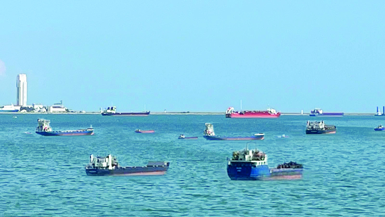 samsun haber: Samsun açıklarında dikkat çeken görüntü!