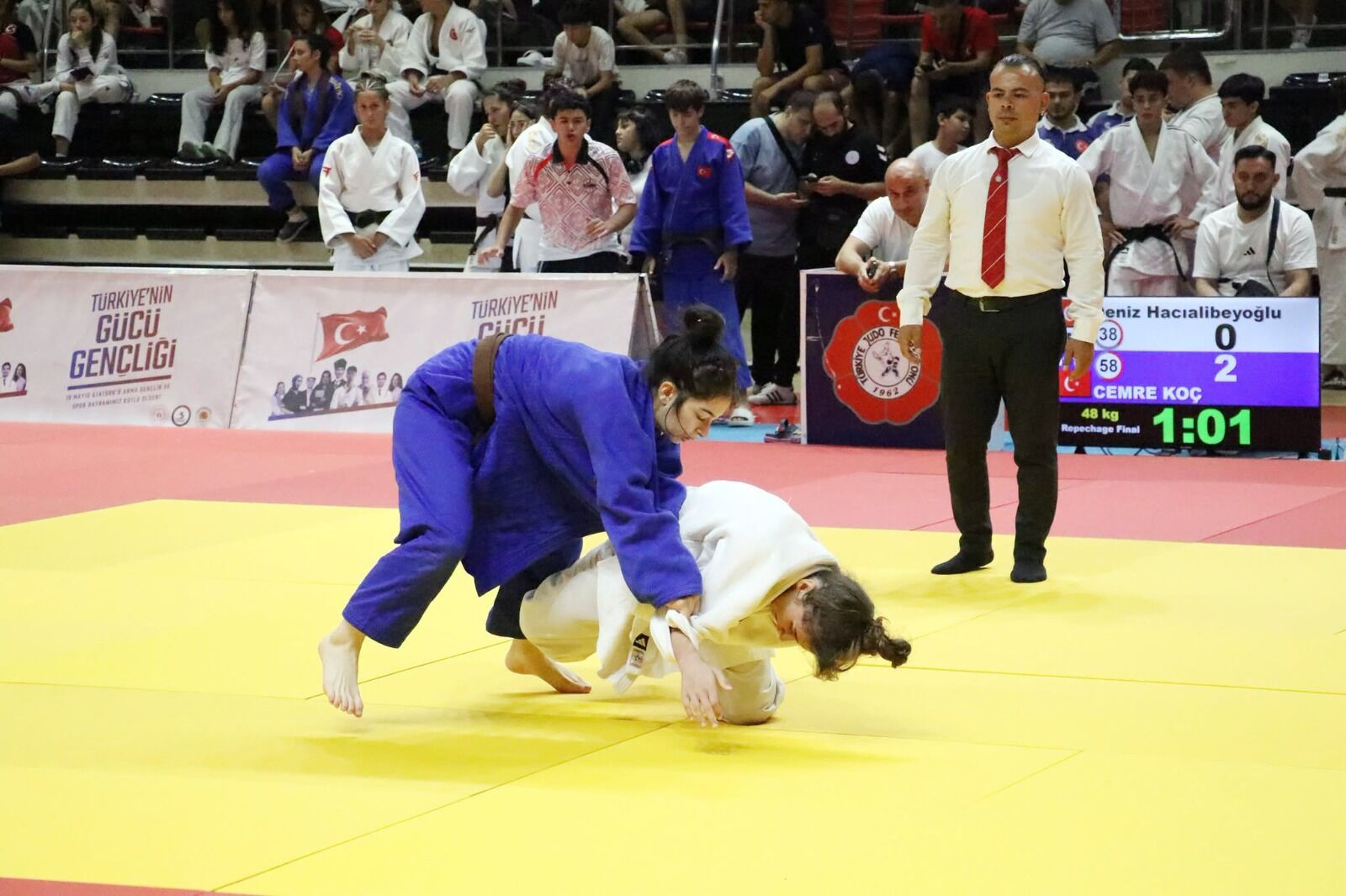 Uluslararası judo şöleni Samsun'da tamamlandı