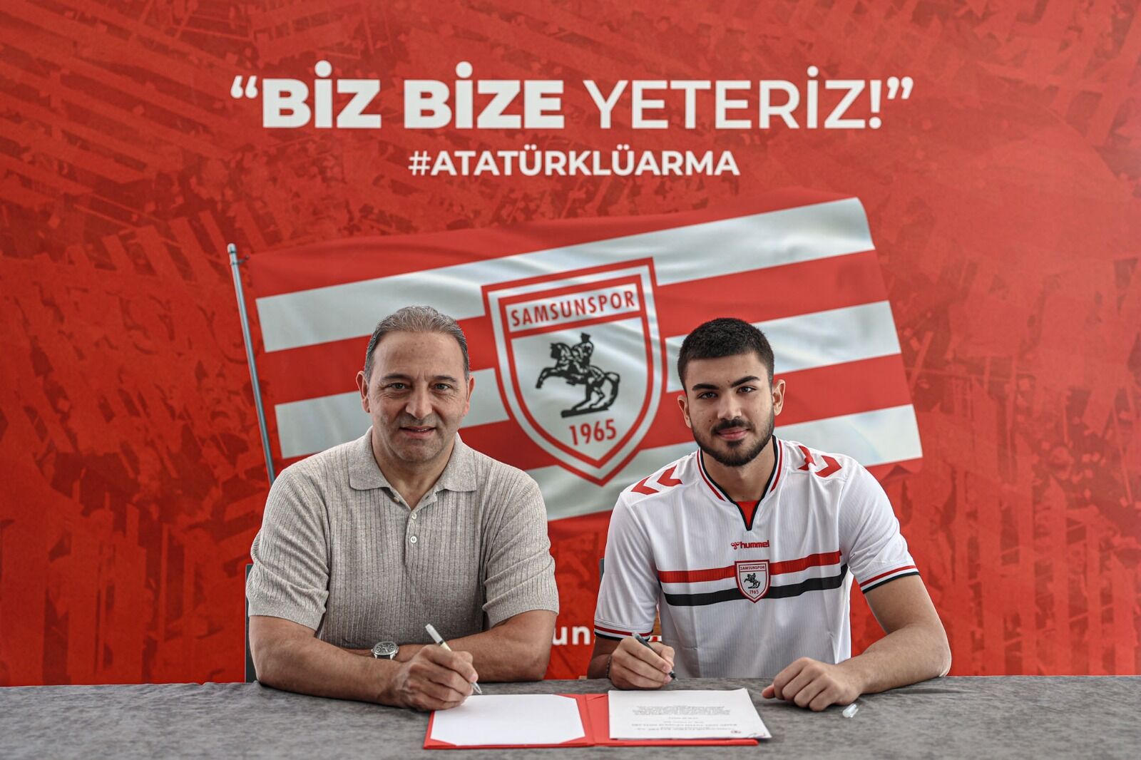 samsunspor haber: Samsunspor Akademi’ye genç stoper: Emir Işık imzayı attı