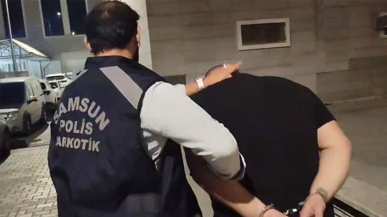 samsun haber: 8 yıl 4 ay hapis cezası vardı! Samsun'da yakayı ele verdi