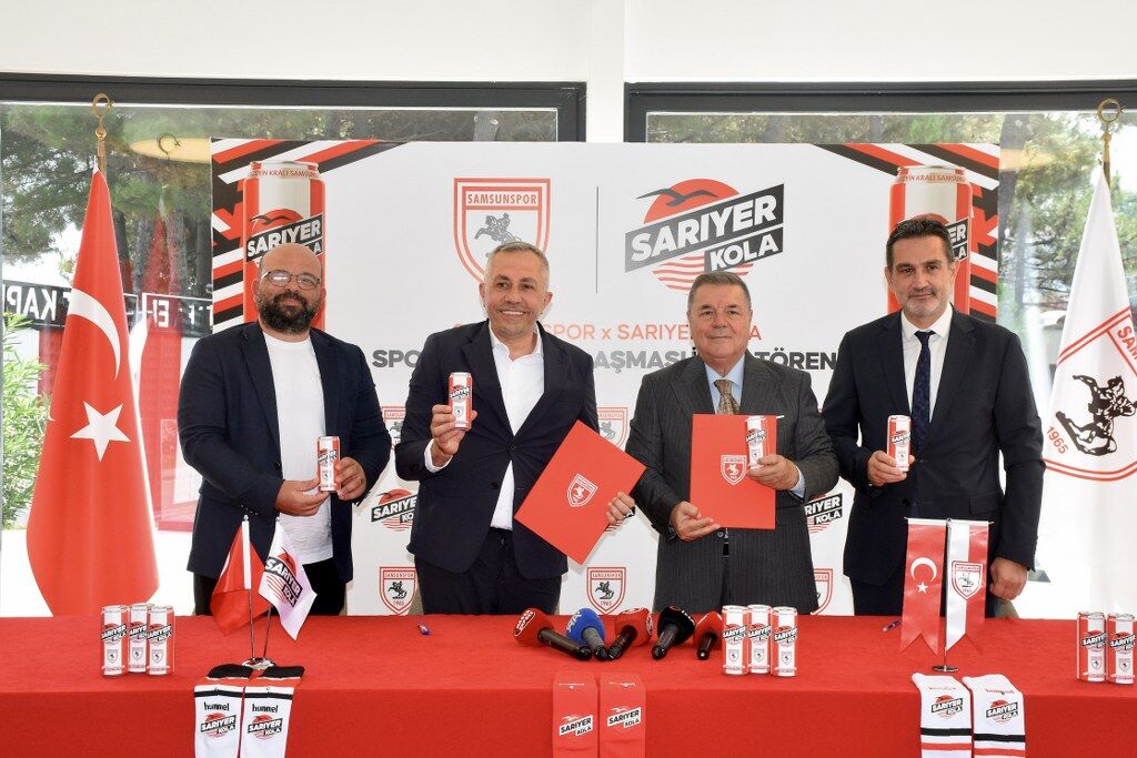 samsunspor haber: Samsunspor'un yeni sponsoru Sarıyer Kola oldu