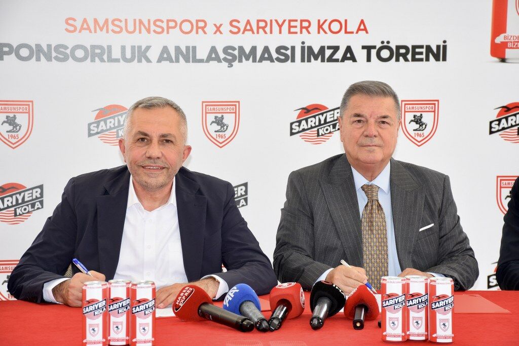 samsunspor haber: Samsunspor'un yeni sponsoru Sarıyer Kola oldu
