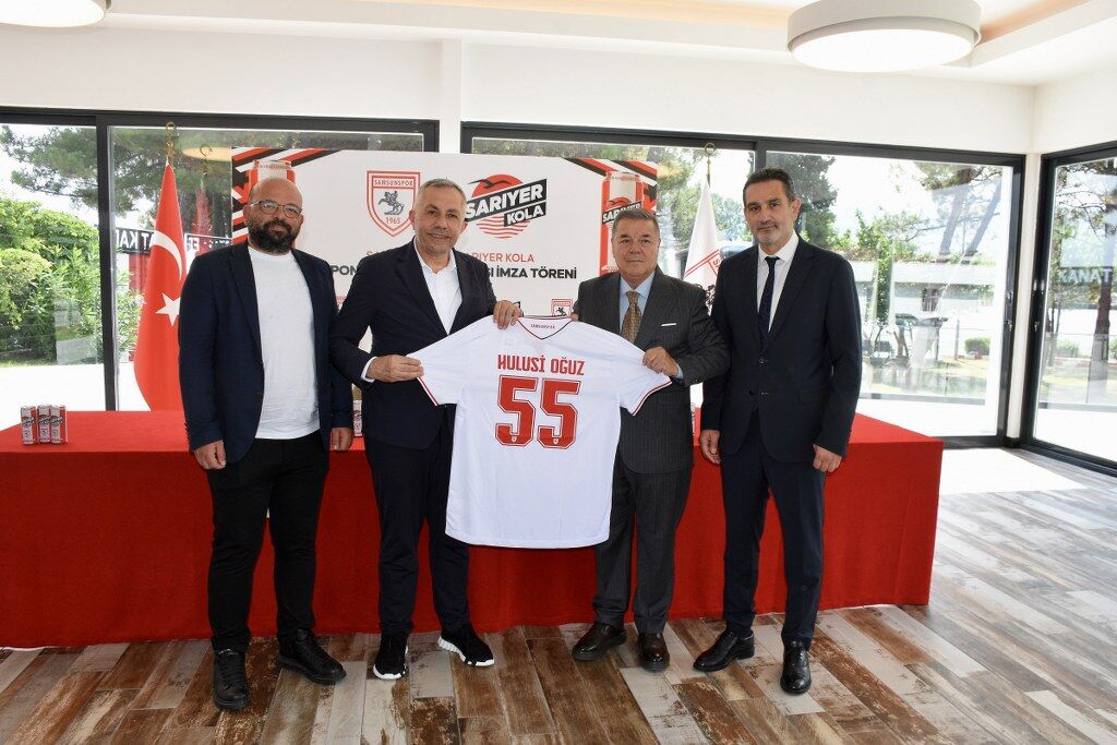 samsunspor haber: Samsunspor'un yeni sponsoru Sarıyer Kola oldu