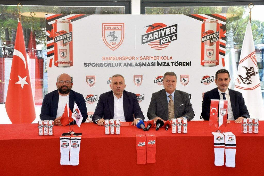 samsunspor haber: Samsunspor'un yeni sponsoru Sarıyer Kola oldu