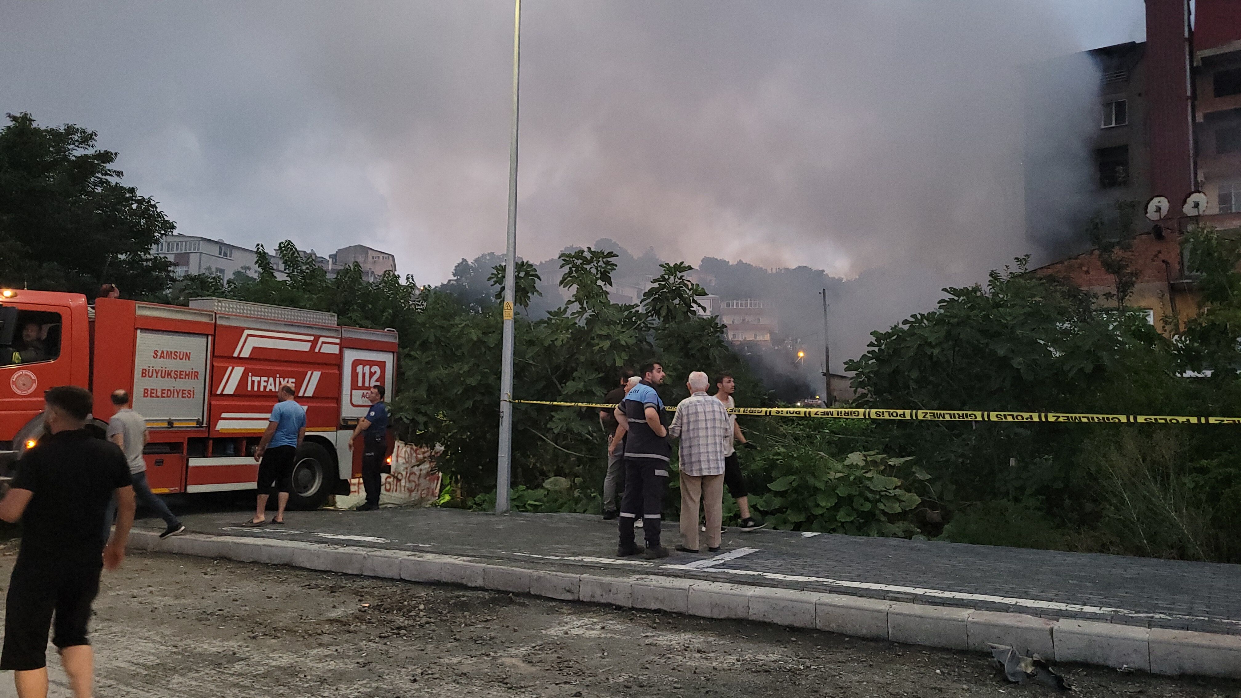 Samsun Haber: Samsun’da tüp deposunda korkutan yangın! Patlamalar var