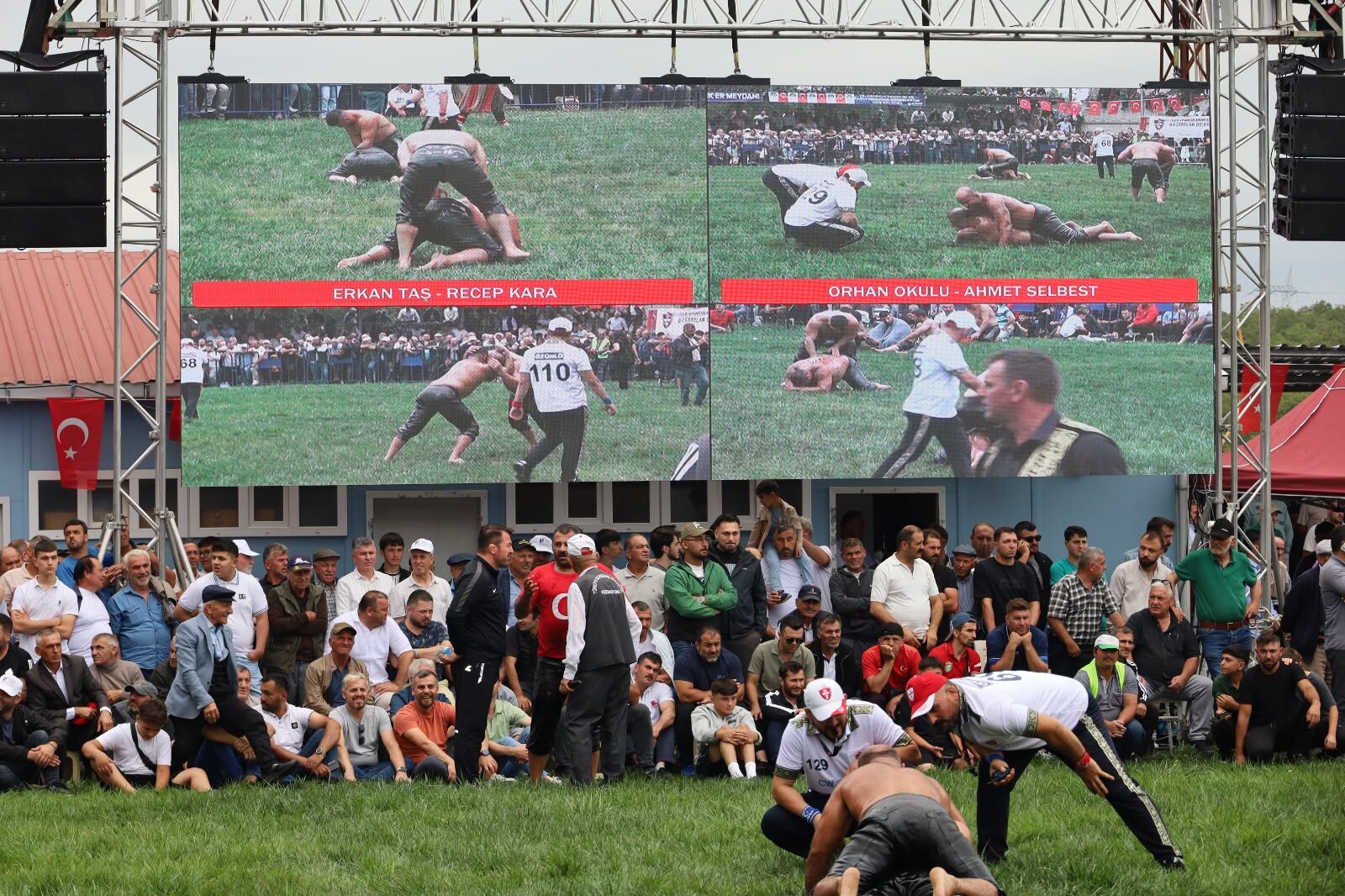 Samsun Haber: Samsun'da güreş şöleni! 20 bin kişi akın etti