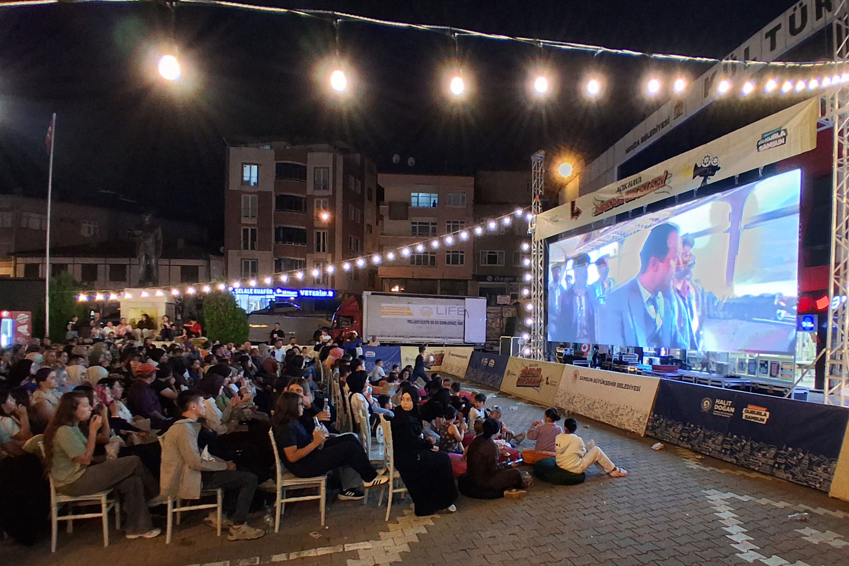 Samsun Haber: Samsun’da açık hava sinema gecelerinin yeni durağı