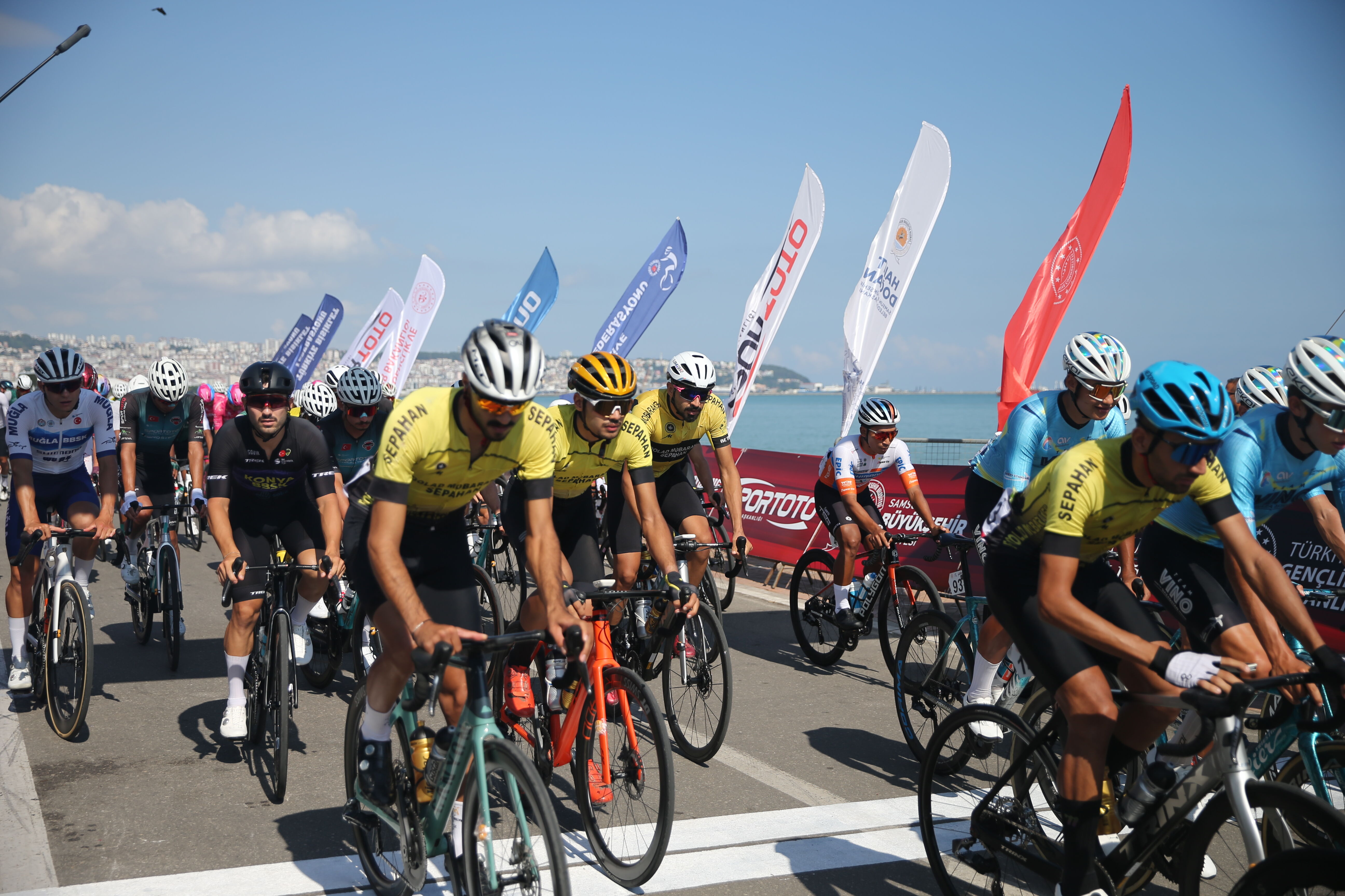 Samsun’da 4 gün sürecek dev yarış başladı