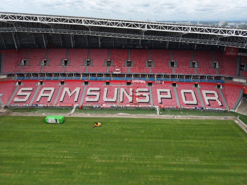 samsunspor haber: Samsunspor'un stadında büyük değişim! Sevindiren gelişme