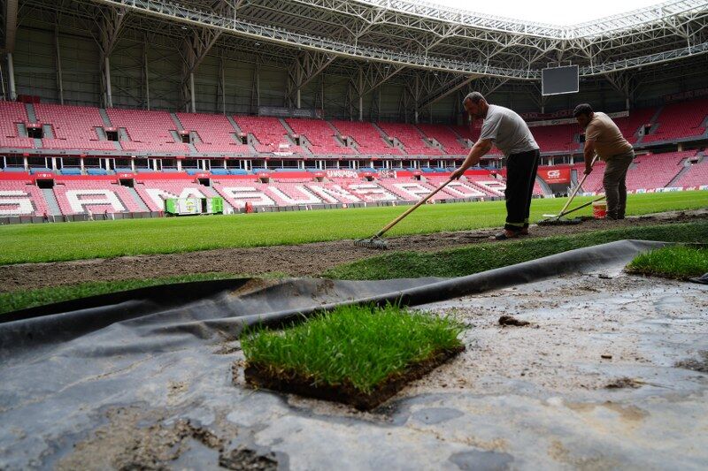 samsunspor haber: Samsunspor'un stadında büyük değişim! Sevindiren gelişme