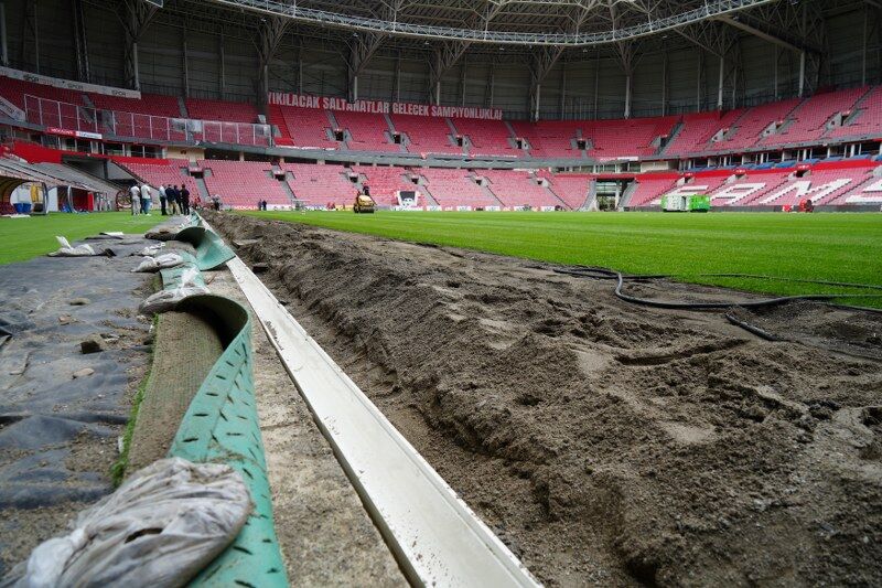 samsunspor haber: Samsunspor'un stadında büyük değişim! Sevindiren gelişme