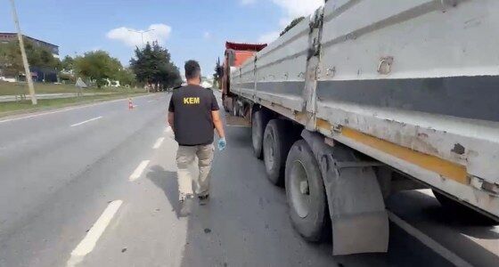 samsun haber: Samsun'da şüpheli tır durduruldu! Sırrı Hektör çözdü