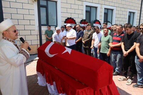 samsun haber: Samsun'da 22 yaşındaki Astsubay Hakan Sevinç'e acı veda